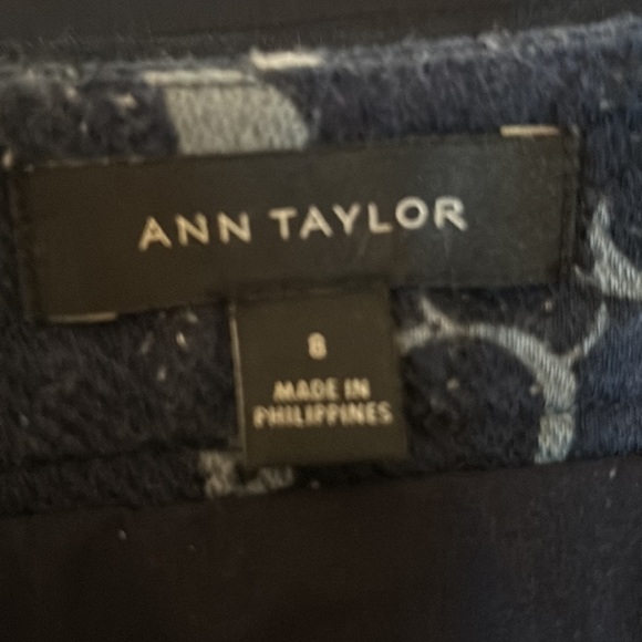 Ann Taylor Botanical Print Skirt - Picture 8 of 11